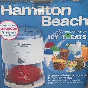 Hamilton beach ice treats